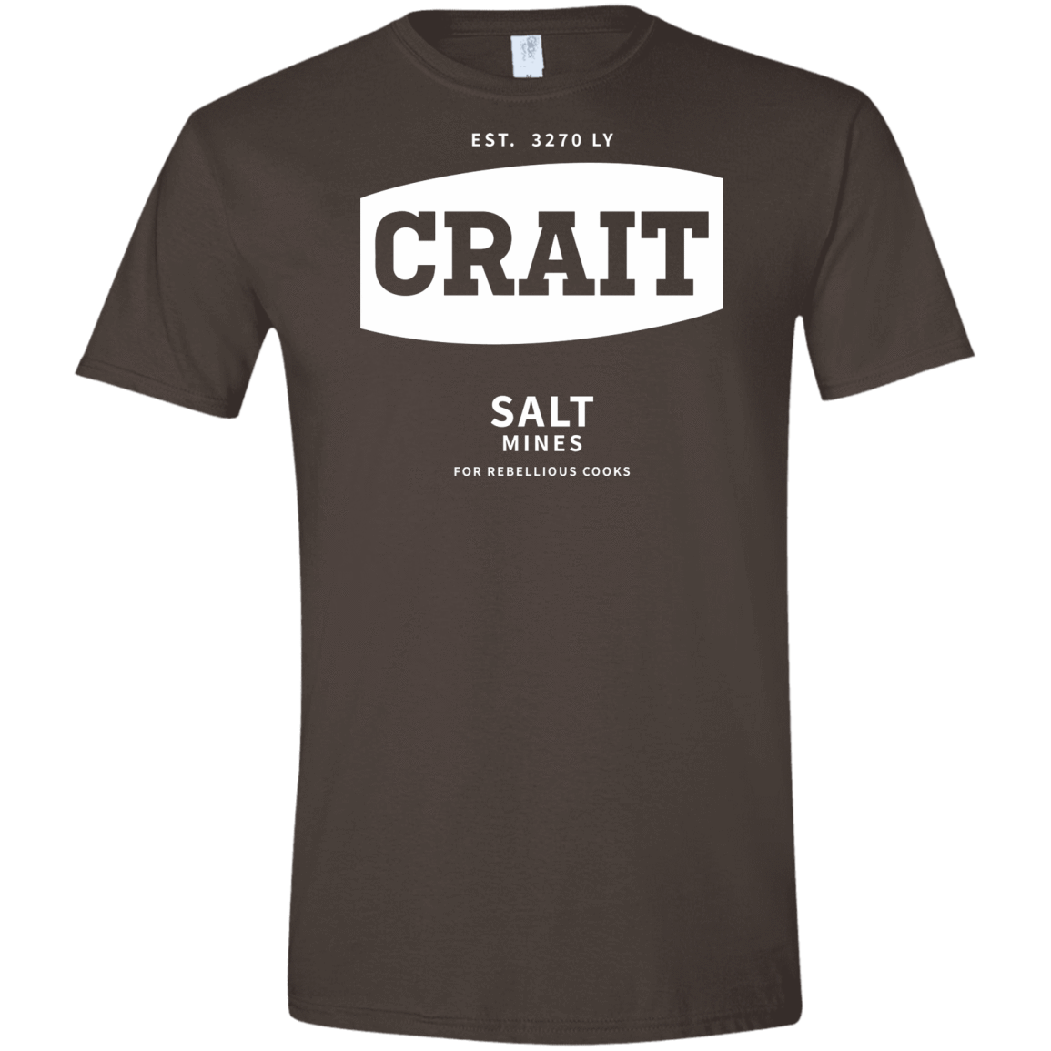 T-Shirts Dark Chocolate / S Crait Saxa Salt Men's Semi-Fitted Softstyle