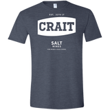 T-Shirts Heather Navy / S Crait Saxa Salt Men's Semi-Fitted Softstyle