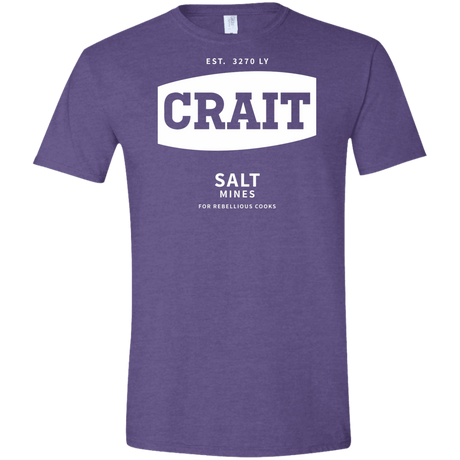 T-Shirts Heather Purple / S Crait Saxa Salt Men's Semi-Fitted Softstyle