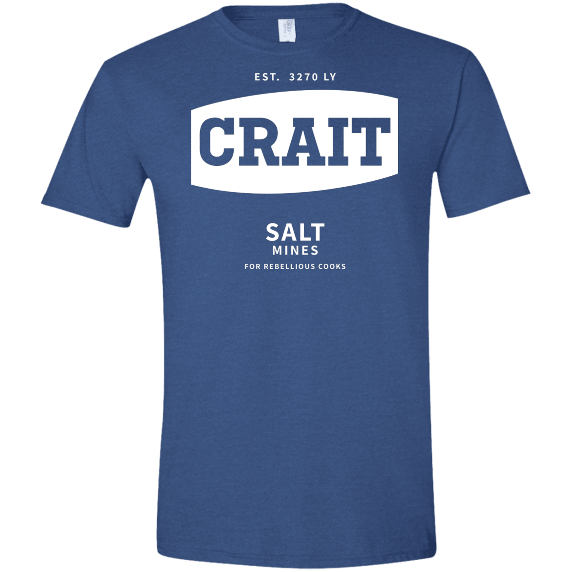 T-Shirts Heather Royal / X-Small Crait Saxa Salt Men's Semi-Fitted Softstyle
