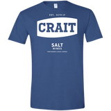 T-Shirts Heather Royal / X-Small Crait Saxa Salt Men's Semi-Fitted Softstyle