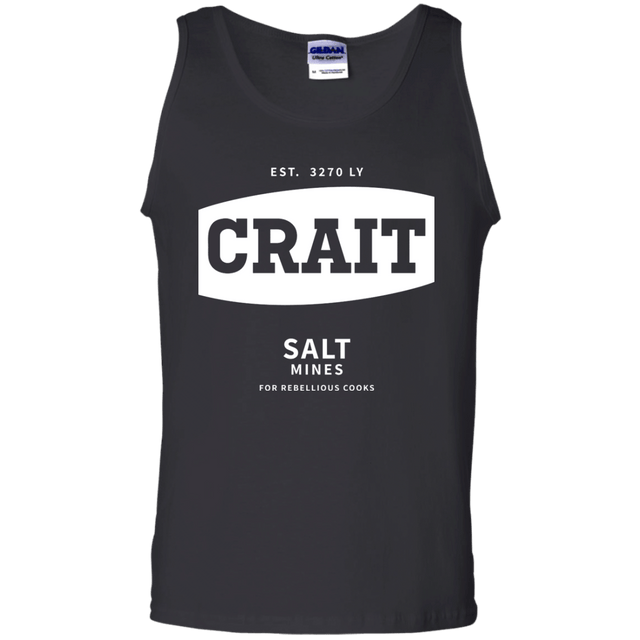 T-Shirts Black / S Crait Saxa Salt Men's Tank Top