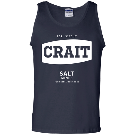 T-Shirts Navy / S Crait Saxa Salt Men's Tank Top