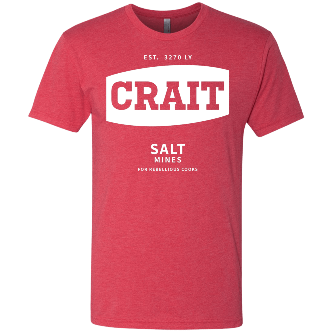 T-Shirts Vintage Red / S Crait Saxa Salt Men's Triblend T-Shirt