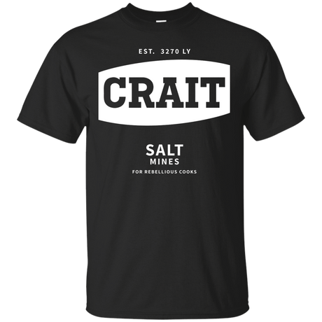 T-Shirts Black / S Crait Saxa Salt T-Shirt
