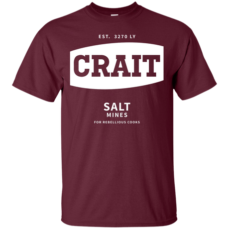 T-Shirts Maroon / S Crait Saxa Salt T-Shirt