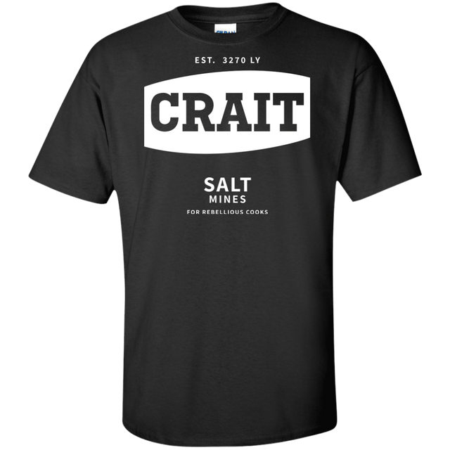 T-Shirts Black / XLT Crait Saxa Salt Tall T-Shirt