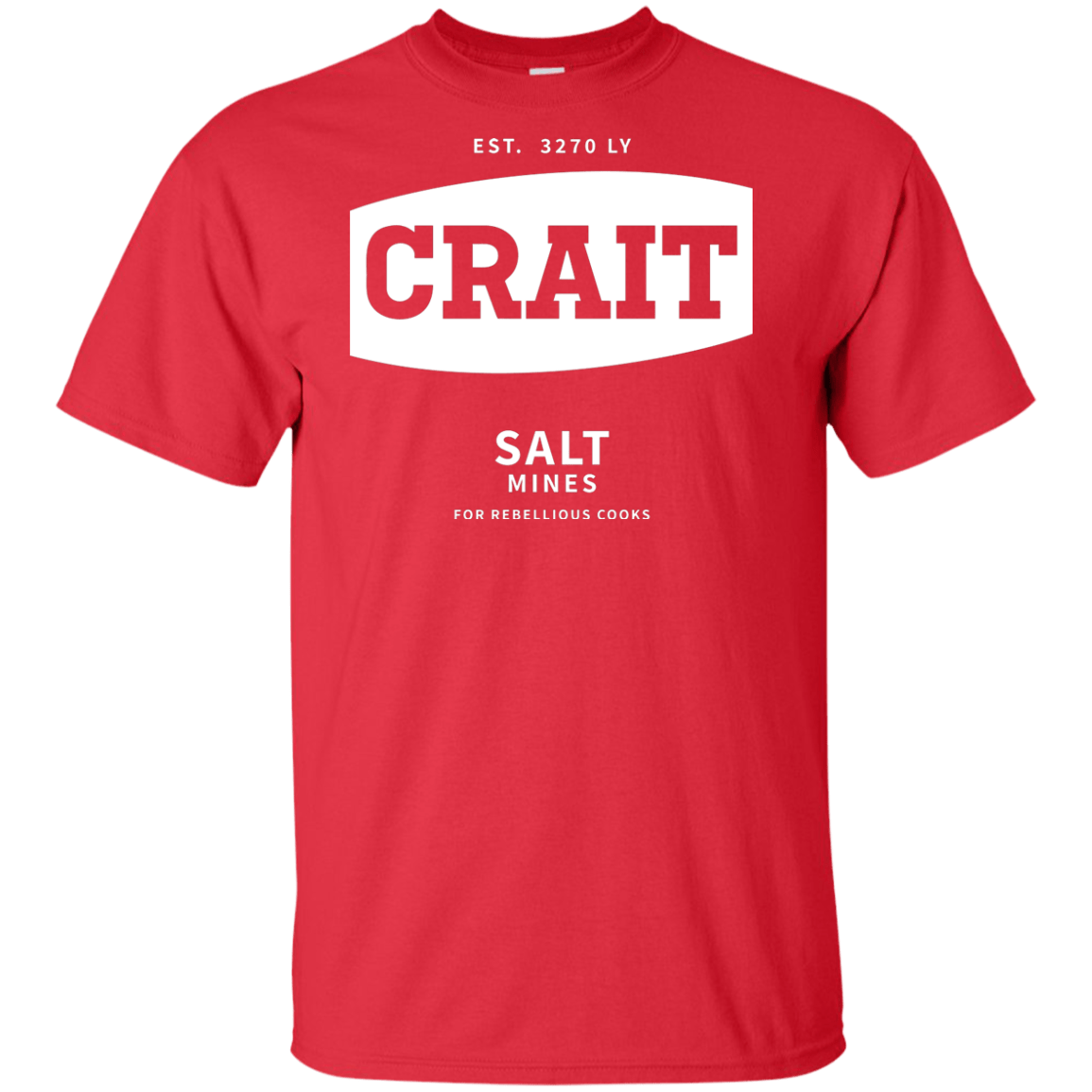 T-Shirts Red / XLT Crait Saxa Salt Tall T-Shirt