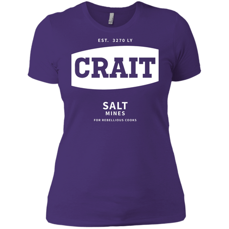 T-Shirts Purple Rush/ / X-Small Crait Saxa Salt Women's Premium T-Shirt