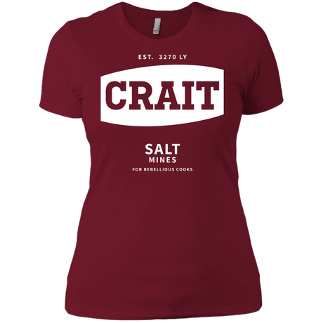 T-Shirts Scarlet / X-Small Crait Saxa Salt Women's Premium T-Shirt