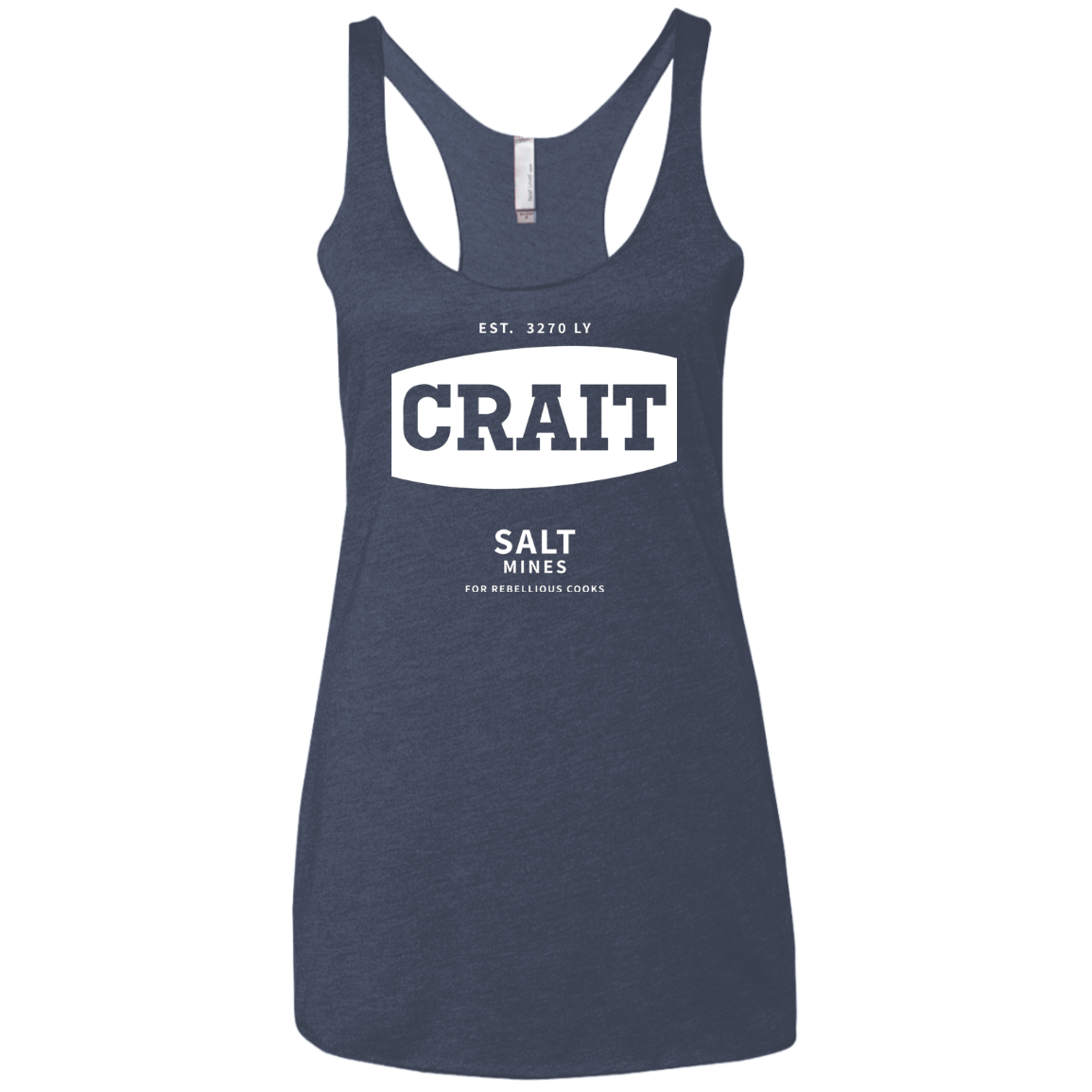 T-Shirts Vintage Navy / X-Small Crait Saxa Salt Women's Triblend Racerback Tank