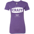 T-Shirts Purple Rush / S Crait Saxa Salt Women's Triblend T-Shirt