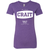 T-Shirts Purple Rush / S Crait Saxa Salt Women's Triblend T-Shirt