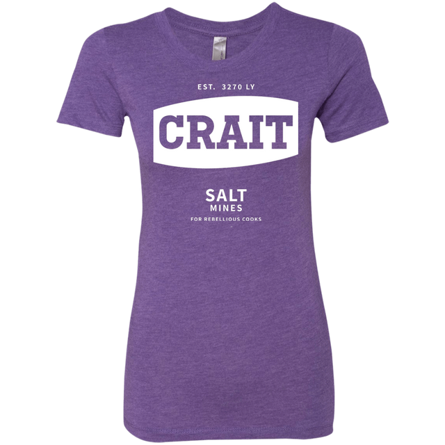 T-Shirts Purple Rush / S Crait Saxa Salt Women's Triblend T-Shirt