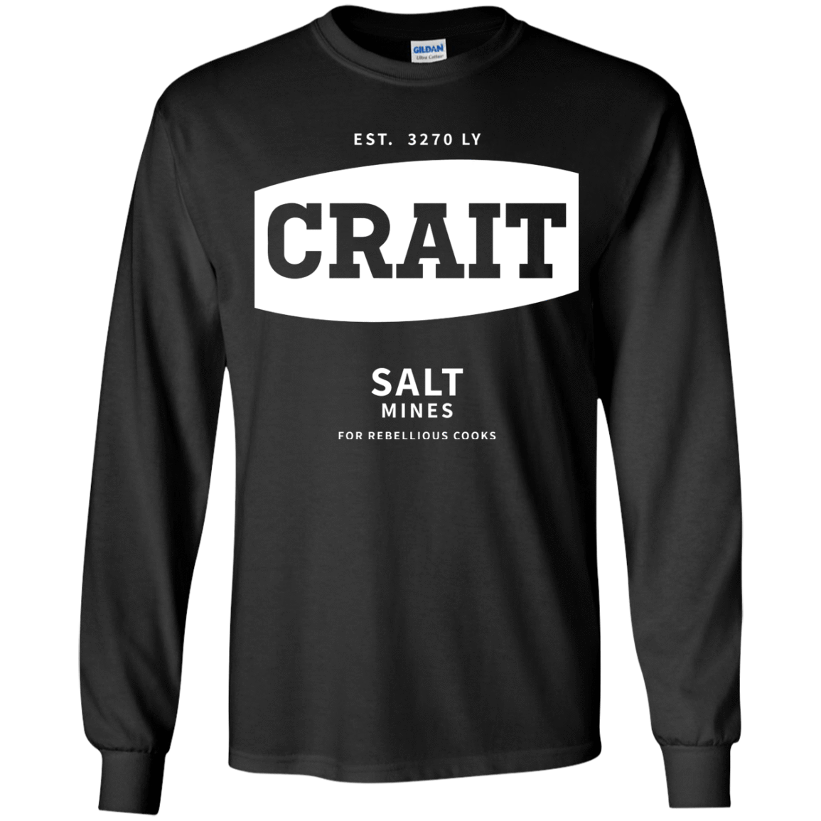 T-Shirts Black / YS Crait Saxa Salt Youth Long Sleeve T-Shirt