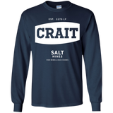 T-Shirts Navy / YS Crait Saxa Salt Youth Long Sleeve T-Shirt