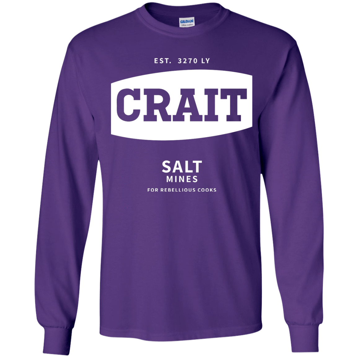T-Shirts Purple / YS Crait Saxa Salt Youth Long Sleeve T-Shirt