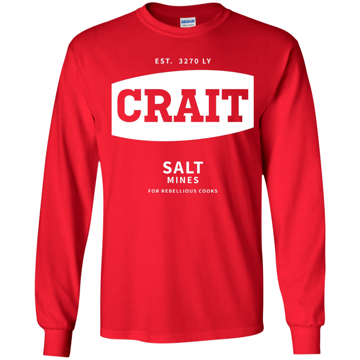 T-Shirts Red / YS Crait Saxa Salt Youth Long Sleeve T-Shirt