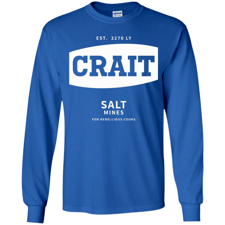 T-Shirts Royal / YS Crait Saxa Salt Youth Long Sleeve T-Shirt
