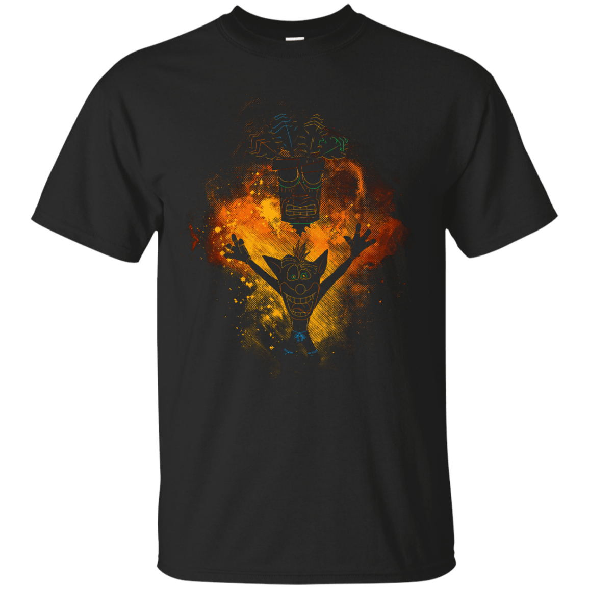 T-Shirts Black / Small CRASH ART T-Shirt