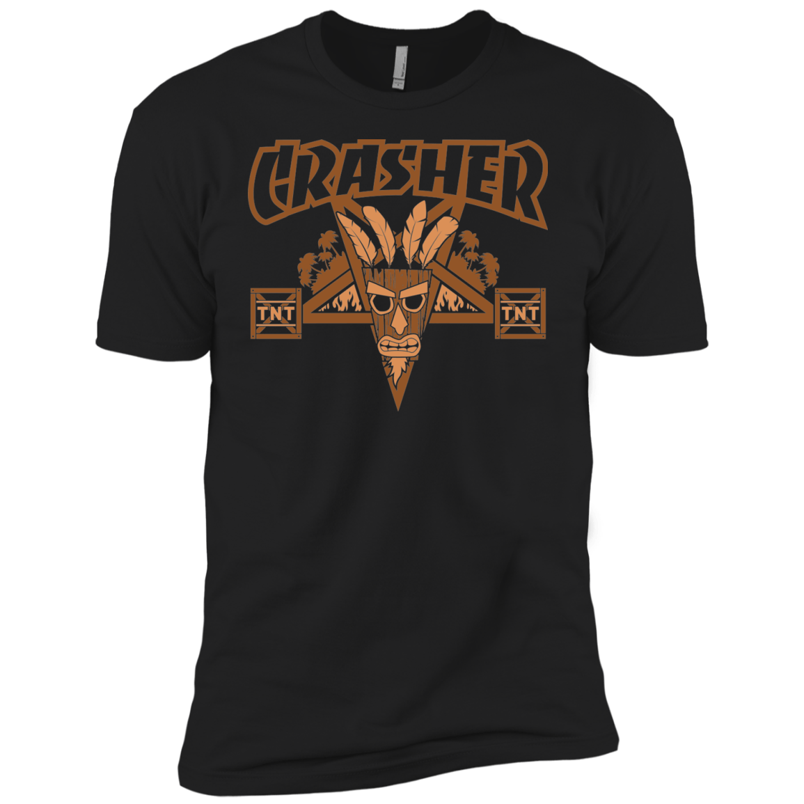 T-Shirts Black / YXS CRASHER Boys Premium T-Shirt