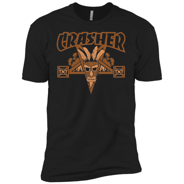 T-Shirts Black / YXS CRASHER Boys Premium T-Shirt