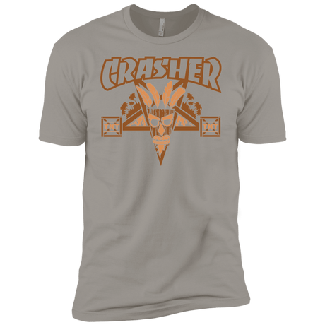 T-Shirts Light Grey / YXS CRASHER Boys Premium T-Shirt