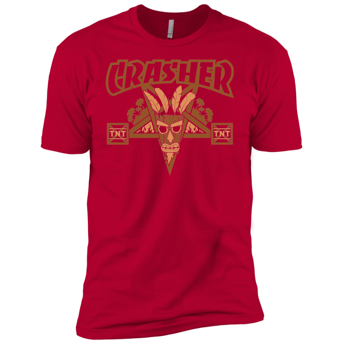 T-Shirts Red / YXS CRASHER Boys Premium T-Shirt