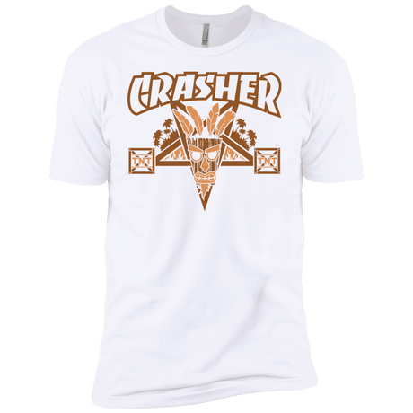 T-Shirts White / YXS CRASHER Boys Premium T-Shirt
