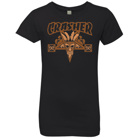 T-Shirts Black / YXS CRASHER Girls Premium T-Shirt