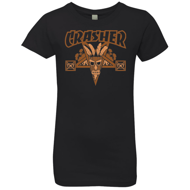 T-Shirts Black / YXS CRASHER Girls Premium T-Shirt
