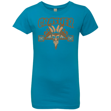 T-Shirts Turquoise / YXS CRASHER Girls Premium T-Shirt