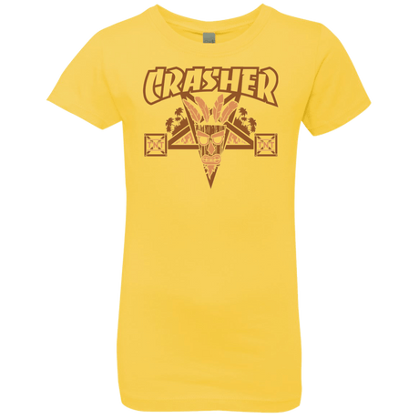 T-Shirts Vibrant Yellow / YXS CRASHER Girls Premium T-Shirt