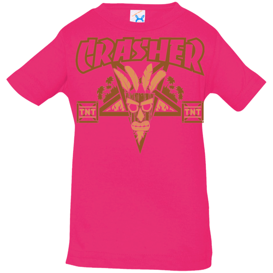 T-Shirts Hot Pink / 6 Months CRASHER Infant Premium T-Shirt