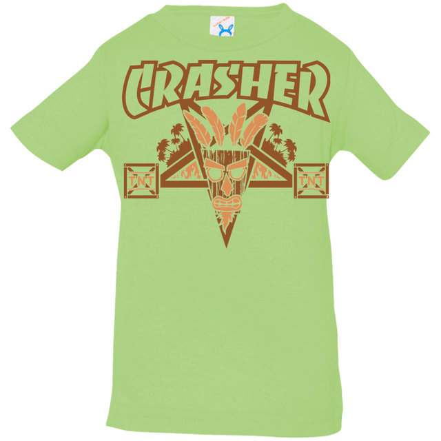 T-Shirts Key Lime / 6 Months CRASHER Infant Premium T-Shirt
