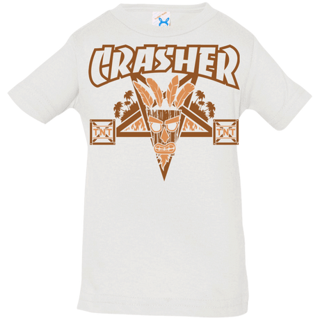 T-Shirts White / 6 Months CRASHER Infant Premium T-Shirt