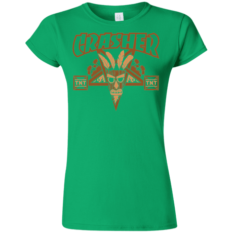T-Shirts Irish Green / S CRASHER Junior Slimmer-Fit T-Shirt