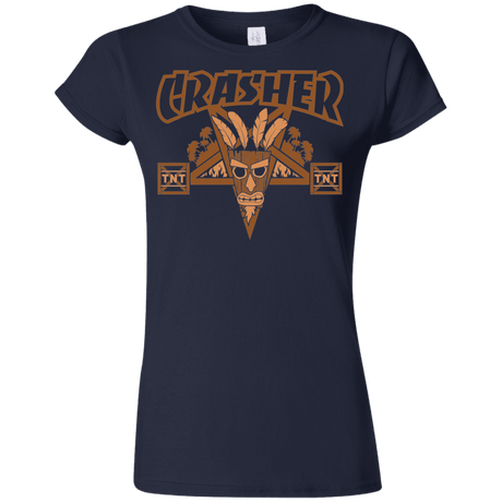 T-Shirts Navy / S CRASHER Junior Slimmer-Fit T-Shirt