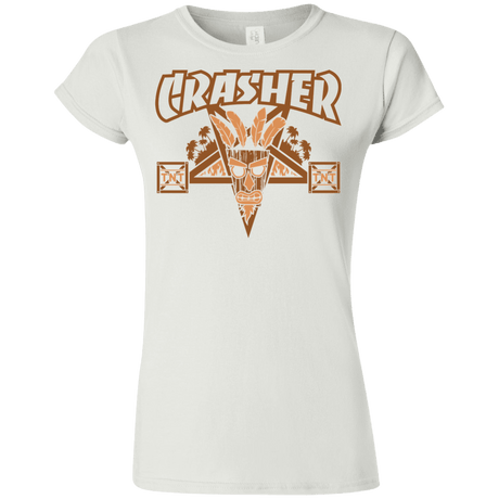 T-Shirts White / S CRASHER Junior Slimmer-Fit T-Shirt