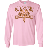 T-Shirts Light Pink / S CRASHER Men's Long Sleeve T-Shirt