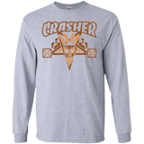 T-Shirts Sport Grey / S CRASHER Men's Long Sleeve T-Shirt