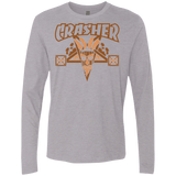 T-Shirts Heather Grey / S CRASHER Men's Premium Long Sleeve