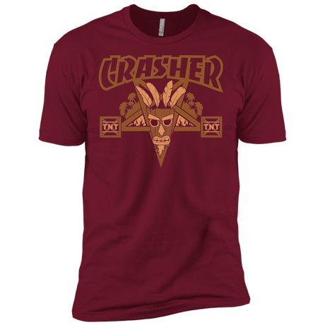 T-Shirts Cardinal / X-Small CRASHER Men's Premium T-Shirt