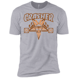 T-Shirts Heather Grey / X-Small CRASHER Men's Premium T-Shirt