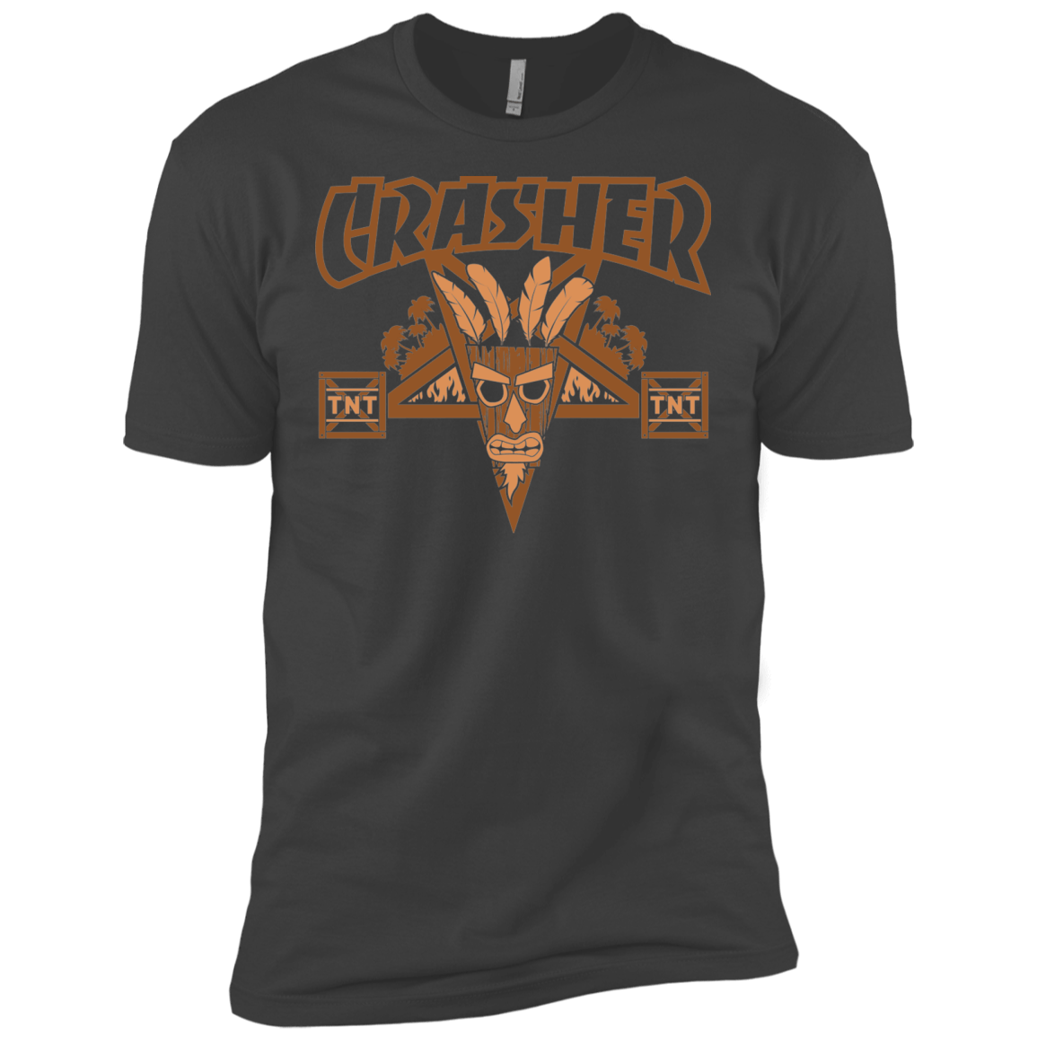 T-Shirts Heavy Metal / X-Small CRASHER Men's Premium T-Shirt