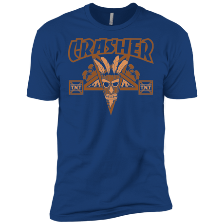 T-Shirts Royal / X-Small CRASHER Men's Premium T-Shirt