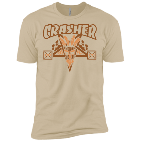 T-Shirts Sand / X-Small CRASHER Men's Premium T-Shirt