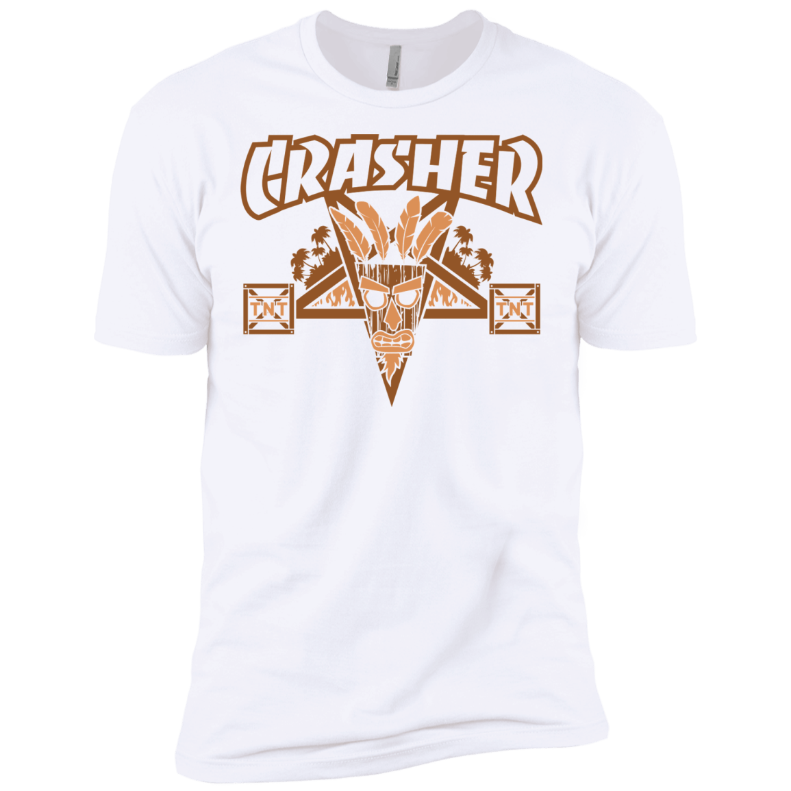 T-Shirts White / X-Small CRASHER Men's Premium T-Shirt