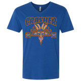 T-Shirts Royal / X-Small CRASHER Men's Premium V-Neck