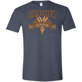 T-Shirts Heather Navy / S CRASHER Men's Semi-Fitted Softstyle
